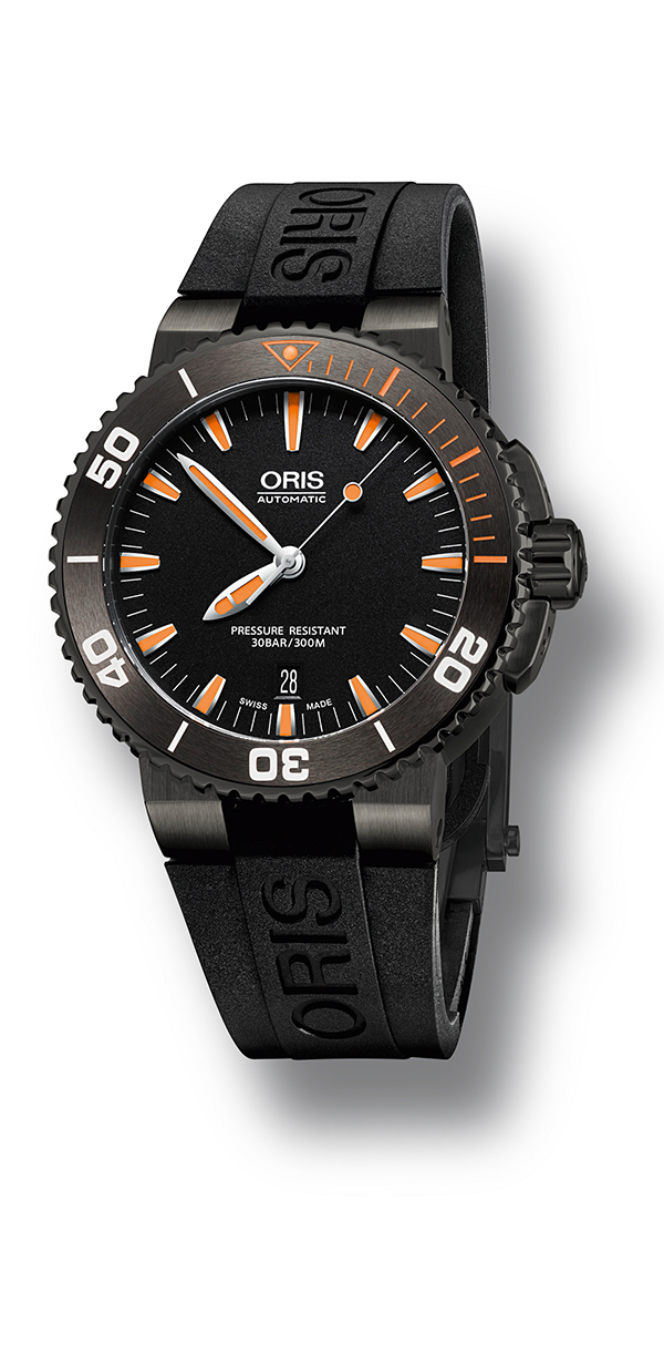 The result of extensive research and collaborative thinking, the Oris Aquis is a fully functional watch series that doesn’t compromise on style, and is as at home in the urban jungle as it is deep beneath the waves.